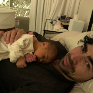Ivana Miličević Instagram - On 4-14-18 this guy was born. Phoenix Jedi Hogan. @paddyhogan1 is killing the daddy game. Whoever said that there’s nothing for the dad to do was selling some bull crap. I’m so soooo in love with both of my men. ❤️♥️❤️♥️