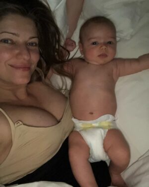 Ivana Miličević Instagram - Posting this cuz my ladies have never looked better. #breastfeeding #chunk #ittybittytittycommittee