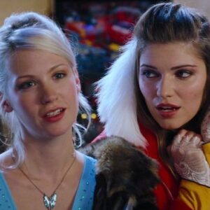 Ivana Miličević Instagram - Tis the Season. #loveactually @januaryjones @elishaphaneuf