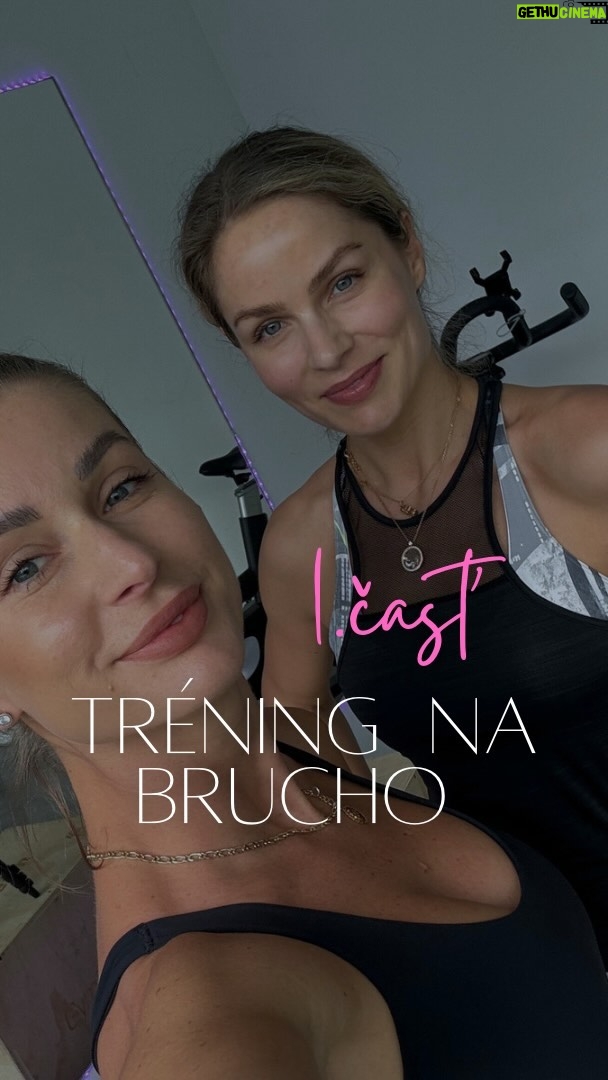 Ivana Surovcová Instagram - 🌸Sľúbený tréning na brucho je tu :) znova videjko pridám v dvoch častiach pretože reelsko sa dá nahrat len na minutku a pol ale kľudne si cviky spíšte z oboch častí na papier nastavte timer na 30 sekundové intervaly a ide sa💪🏻 @iversanns @eridepetris