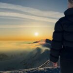 Ivana Surovcová Instagram - Priceless moments🫶🏻 #sunrise #chopok #chopokjasna #skiing #moutains