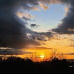 Ivana Surovcová Instagram - When the sky was in love🧡 #sunsetoclock #goldenhour #sunset #cloudwatcher