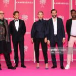Ivanna Sakhno Instagram - Thank you so much @canneseries for having us last night. Thank you @giorgioarmani for dressing me up head to toe in your beautiful creations. The best continuation of the event is getting to go back to our set the morning after. What a night. xx