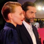 Ivanna Sakhno Instagram - Thank you so much @canneseries for having us last night. Thank you @giorgioarmani for dressing me up head to toe in your beautiful creations. The best continuation of the event is getting to go back to our set the morning after. What a night. xx