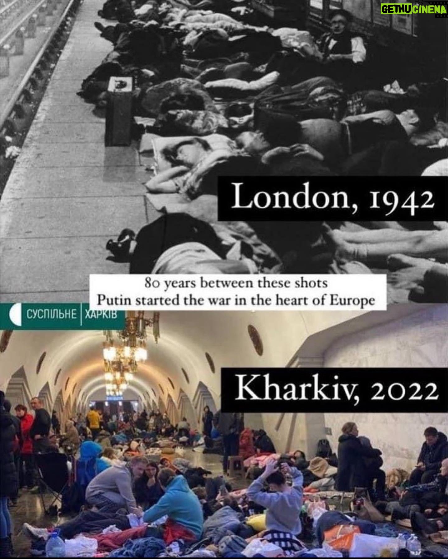 Ivanna Sakhno - 19.3K Likes - This is my neighborhood train station in Kyiv, currently. The one I used going to school in the morning, the one my family and I used going to the marches of Orange Revolution in 2004 and Revolution of Dignity in 2013. The one people of my country are using right now as a bunker.
Ukraine is getting bombed.
My neighborhood is getting invaded as I speak.
This is an act of terrorism.
NATO needs to impose no-fly zone over Ukraine as we can’t control our own sky. People are dying.
The sanctions are so valued, but they are for the long term progress
The sanctions didn’t stop putin from continuing the invasion this morning.
The sanctions are not stopping russian rockets from flying into buildings with civilians.
The sanctions are not stopping russian tanks from going through my Motherland.
The sanctions are not stopping children from losing their father to war.
PLEASE ACT NOW.
We are fighting for our nation and for EVERY nation’s right for freedom. We won’t back down. We need your support. This is for all of us.
@nato #standwithukraine #stopputin