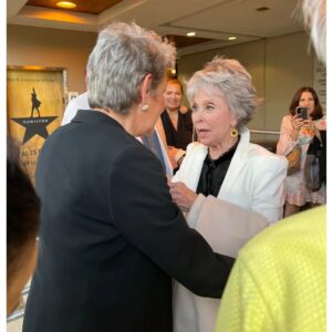 Ivonne Coll Instagram - And finally, getting to say hello and a little catching up with our Pride and Joy and the honoree of the evening to whom this production is dedicated, Ms. Rita Moreno. She's 91 going on 92. God Bless her. Such an inspiration to all of us in Puerto Rico.#Boricuatalent
#PEGOT(PulitzerEmmyGrammyOscarTony)#one of3intheworld? #vivapuertorico#vivaRita
#🙏♥️♥️