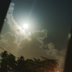 Ivonne Coll Instagram - Pandemia full moon in the Antillean sky of Puerto Rico, on July 4,2020. #quarantinegarden #summer'shere #calortropical