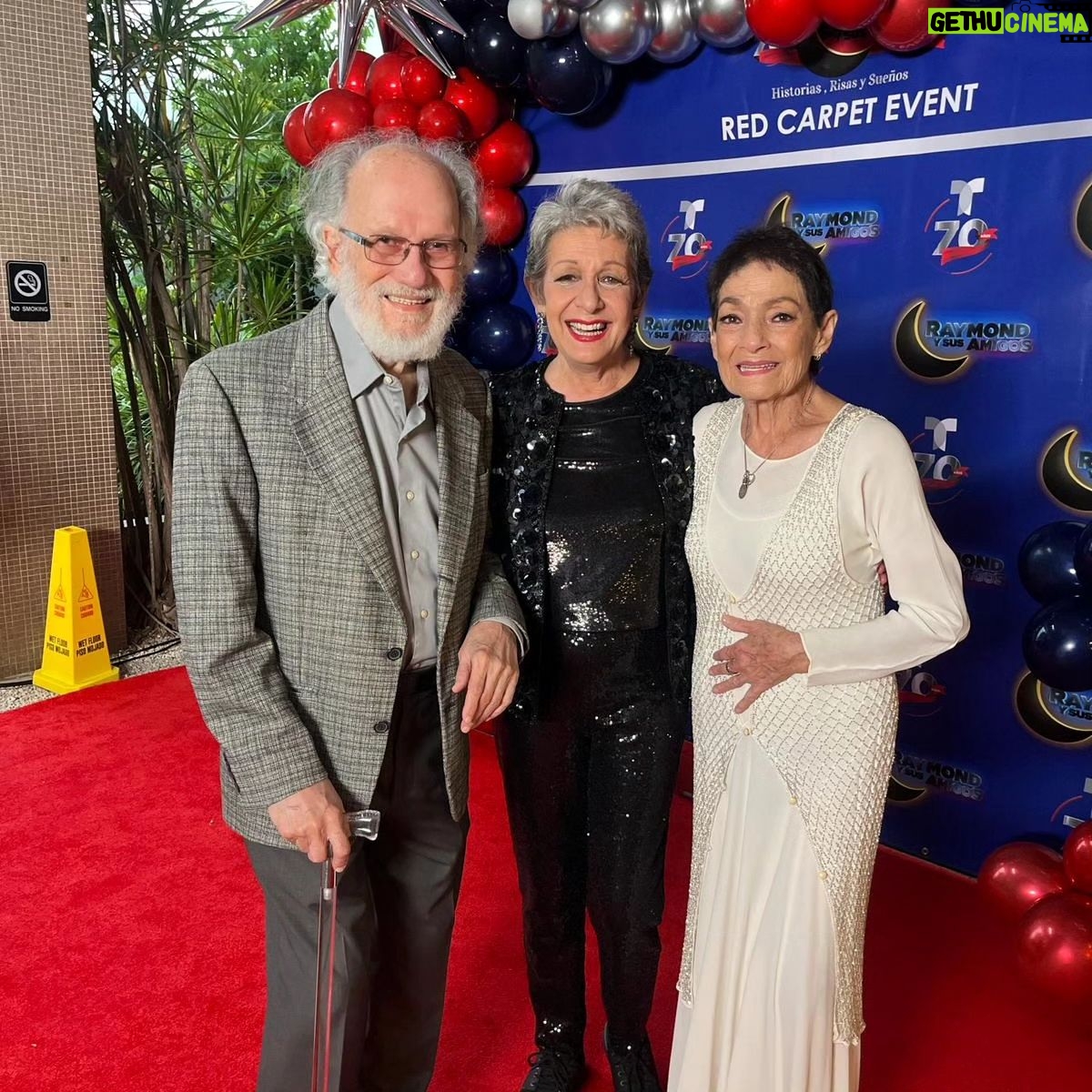 Ivonne Coll Instagram - I was invited to celebrate Telemundo's 70th anniversary. Telemundo was created in Puerto Rico by don Angel Ramos. It was an honor to be a part of this celebration un my country. First photograph is with Oscar nominated filmmaker Jacobo Morales and our star choreograoher Ita Medina. Second photograph with Lourdes Collazo. She is a showbusiness reporter for Telemundo. Third photograph is with Ita and Eddie Miró. We were all celebrating in the studio named after him. Fourth photograph is embracing my dearest wonderful friend Chucho Avellanet, one of our glorious singers. Fifth photograph is with the very talented Nidia Caro, as beautiful as always. Sixth photograph is with one of our great actresses, Marilyn Pupo. Seventh photograph is with my dear friend Victor Alicea, here portraying his character of Epifanio. Eight photograph is with emeritus diva actress Angela Meyer and with our deat friend Jorge Rivera Rubio. Ninth photograph is with Milly Mendez. Tenth photograph is with Joealis Filippetti, who I admire so much. Eleventh photograph is embracing Miguel Morales, who made me part of the amazing skit he wrote for "Men in the City". What a great honor to be a part of this incredible pool of talented people and to Telemundo: Happy birthday. I'm older than you!