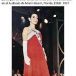 Ivonne Coll Instagram - Esta noche se celebra el Concurso para elegir a la nueva Miss Puerto Rico aquí en la Isla. Le deseo la mejor a todas por participar y por su puesto a la ganadora le deseo que nos traiga esa Corona de Miss Universe. Aqui mi foto participando en el Concurso de Miss Universe 1967. Many of my fans don't know "abuela" participated in that Contest, well, here it is! #MissPuertoRico1967 #MissUniverseContest #Miami,Florida