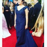 Ivonne Coll Instagram – #TB at the #GoldenGlobes wearing a beautiful @carolinaherrera Photo: @espada_pr #greatmemories ♥️ It was so great to be nominated for our show and to see our @hereisgina win!!