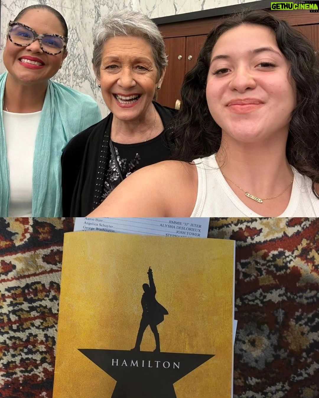 Ivonne Coll Instagram - Fui a ver Hamilton en su última semana en Puerto Rico y conocí y comparti la experiencia con Yafnaia y su mamá Yajaira . Incredible Production, excellence in Talent, marvelous experience! Viva Lin Manuel Miranda!!#CentrodeBellasArtesSanturce