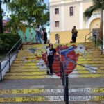 Ivonne Coll Instagram - My sister Millie turned 70 yesterday. Here she is standing on this beautiful work of Art done on Mosaic in these steps in Old San Juan,Puerto Rico (our 500yrs. old Capital City )on our way to her birthday dinner.Love my sister, wishing her a Long,Healthy and Happy life.♡