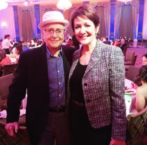 Ivonne Coll Instagram - #TB Two years ago with my dear Norman Lear. Always an inspiration. ♥️ #NormanLear #OneDayAtaTime