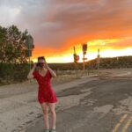 Izabela Vidovic Instagram – Took a drive across the country and caught some beautiful things along the way 🧡