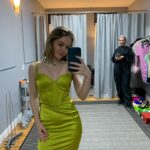 Izabela Vidovic Instagram – Most fun wardrobe fitting by far 👗 Excited to share what I’ve been filming (:
