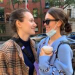 Izabela Vidovic Instagram – Can you tell I missed NY 🧡 (and also Liv and Kaylee)