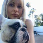 Izabella Scorupco Instagram – Home sweet home with Frank the tank ❤️