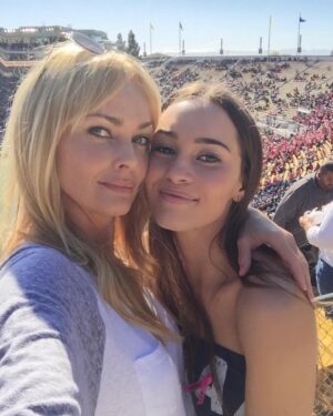 Izabella Scorupco Instagram - Today is National Daughter’s Day and I’m missing my baby extra much because she is in bed sicky 400 miles away at college and I wish more than anything that I could be making her soup! You will always be my little baby no matter what and I hate that I can’t take care of you! My heart explodes with pride of the young bright and most amazing woman you are. I love you endlessly my Juliusiu ❤️ @juliascorupco