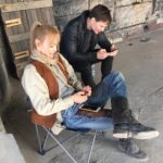 Izabella Scorupco Instagram - You are my brother from another mother @augustwittgenstein Can’t wait to share the world of @hiddenofficial2018 with all of you! And slow your horses everyone, you’ll be able to order the boots accessories on @pretareporter #FW2018