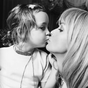 Izabella Scorupco Instagram - I manifested you since the day I was born ❤️ @juliascorupco #internationaldaughterday