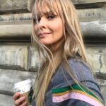 Izabella Scorupco Instagram - Found my own street while turbo sightseeing through the streets of beautiful Budapest ❤️ I might have to move here... #izabellautca #köszönöm