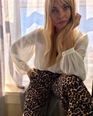 Izabella Scorupco Instagram - My blouse obsession 💓@maylastockholm