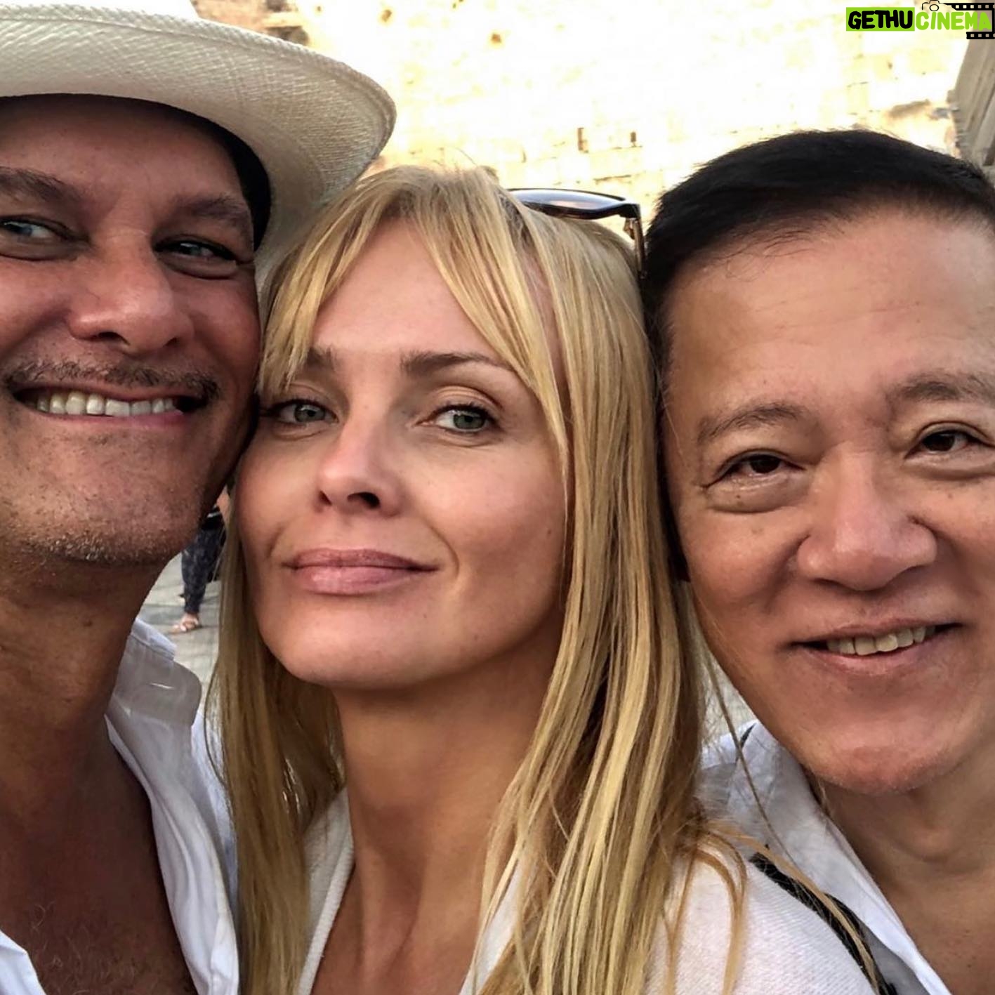 Izabella Scorupco - 7.5K Likes - THANK YOU for the most magical, warmest, beautiful, fun, exciting, touching, and most exhilarating experience of my life!! So many emotions and unforgettable memories forever. So much love from your friends, that I can now also call my friends. Your generosity is beyond anything I have ever experienced and I will forever be deeply thankful to have been a part of this unforgettable journey. Your beloved Israel will forever be in my heart and I WILL NEVER FORGET ❤️ Love you forever @micaelbindefeld #60isthenew30