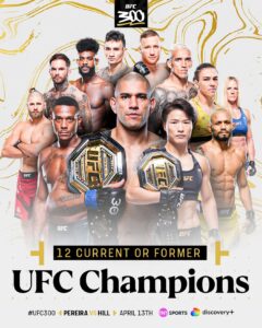 Jéssica Andrade Instagram - Unrivalled Greatness 🏆😮‍💨🔥 #UFC300 | Saturday | LIVE on TNT Sports & discovery