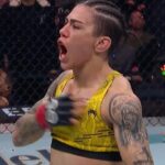 Jéssica Andrade Instagram - Jessica Andrade dropped Mackenzie Dern multiple times for the TKO 💥 #UFC295