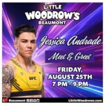 Jéssica Andrade Instagram – Fala galera, estarei no Little Woodrow’s in Beaumont nesta sexta-feira fazendo um Meet & Greet. Quem for meu Fã e estiver por perto terá a oportunidade de juntar-se a nós para uma noite incrível, não perca!
_

Hey guys, I’ll be at Little Woodrow’s in Beaumont this Friday doing a Meet & Greet. Whoever is my Fan and is nearby will have the opportunity to join us for an amazing night, don’t miss it!