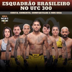 Jéssica Andrade Instagram - 🥊🇧🇷 SEMANA DE UFC 300!

Teremos 7 lutadores lutando no #ufc300 no próximo sábado (13 de abril). O maior evento da história da organização! Estaremos na torcida pelos guerreiros brasileiros!

Curtiu esse conteúdo? 

⏫️ Nos sigam @mmanews_br
❤️ Curta 
📤 Compartilhe 

.
.
.
.
.
.
.
.
.
.
.
.
.
.
.

#ufc #mma #conormcgregor #ufc300 #alexpereira #jamahalhill #Makhachev #charlesoliveira #conormcgregor #rondarousey #jonjones #mayweather #andersonsilva #Volkanovski #topuria #pantoja #adesanya #ngannou #poirier #chimaev #fury #joshua #Paulocosta #usman #vitorbelfort #popo #onthisday