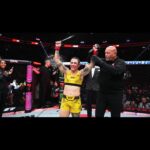 Jéssica Andrade Instagram - Noite especial, em um evento especial, e uma vitória especial! A Jessica é inacabável, e segue fazendo história, a mulher com mais vitórias na história do UFC, e como ela gosta de dizer “não morri ainda não” HAHAH Orgulho gigantesco de você, é merecedora demais 🔥❤️🫶🏾 DEUS É BOM O TEMPO TODO!!!! . . . . #UFC300 #jessicaandrade #holloway #poatan #mma #ufc