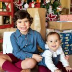 Júlia Belard Instagram – Natal 2023 round 1, o nosso menino Jesus e seu irmão! 
Um Santo Natal para todos ❤️