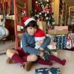 Júlia Belard Instagram – Natal 2023 round 1, o nosso menino Jesus e seu irmão! 
Um Santo Natal para todos ❤️