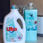 Júlia Belard Instagram – Cá em casa estamos fãs da nova dupla Aqua Ultra Pro que compramos no Pingo Doce, juntamente com as compras do mês. Da fragrância do Amaciador de Roupa Concentrado Aqua Ultra Pro nasce agora o Detergente Líquido para Roupa Delicada Aqua Ultra Pro 😊 A roupa fica com um aroma mesmo bom e muito fácil de engomar, super macia. A combinação perfeita 🩵 @pingodoce  #PingoDoce #NovidadesPingoDoce