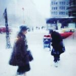 Jacinda Barrett Instagram - I love this photo from #saulleiter. It perfectly captures the April #snow in Toronto right now. #makeitstop