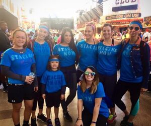 Jackie Ibarra Instagram - Walked a 5k in the Heart & Stroke Walk in Downtown Las Vegas in honor of my dear friend @stacilepi's Mother benefitting @american_heart! ❤️ Team STACIE'S MOM Has Got It Going On! Such an amazing morning with great friends!