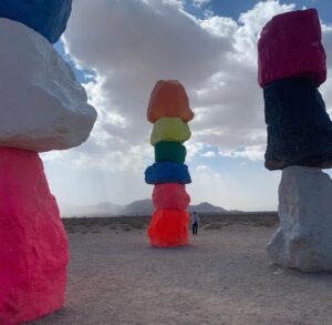 Jackie Moore Instagram - seven magic mountains ✨