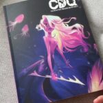 Jackie Droujko Instagram – I made this painting last year for CDQ! So cool to be on the cover. Check back this Friday to watch some process! #mermay #mermaid #characterdesign