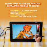 Jackie Droujko Instagram - Dropped my very first course on Creating Dynamic Character Designs with @domestika ! 🎉 I’m so excited to share this course with you, I worked on it for almost a full year and it’s finally out! (You can tell I filmed a while ago from my last hairstyle) The course covers: * My inspirations * Fundamentals of design * Finding ideas and references * Sketching a variety of concepts * Posing characters * Rendering a final character piece I take you through the entire process of how I would design a character from a prompt for a film or a show. We go step by step together with a few mini-assignments along the way to practice some techniques you learn from me. I’ll even give feedback as much as I can for your final projects! It’s beginner friendly but I recommend digital drawing tools like Procreate or Photoshop, but you can even use a pencil and paper if you want! I hope you love this course as much as I loved making it. Please use the link in my bio to sign up, (seriously, it helps a lot!) THANK YOU! 🫵 #domestika #artadvice #arttips #artclass #learndigitalart #arttutorial #arthowto #characterdesign