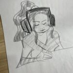Jackie Droujko Instagram - Usually I lose interest in 15 minute poses near the end of life drawing. So I draw some people around the room. #characterdesign
