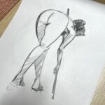 Jackie Droujko Instagram - Some more life drawings from the past year that I like. If you check my stories on Tuesday nights, you’ll see a big dump of my favourite drawings of the session. #lifedrawing