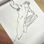 Jackie Droujko Instagram - Some more life drawings from the past year that I like. If you check my stories on Tuesday nights, you’ll see a big dump of my favourite drawings of the session. #lifedrawing