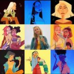 Jackie Droujko Instagram - #artvartist this is the year of characters facing the left. Swipe to see all the years going back to 2019. Learned a lot this year and excited to keep learning next year!