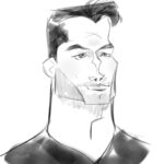 Jackie Droujko Instagram - I made these caricatures last week and have since learned that I hated them and can’t tell who they are but whatever check out my new YouTube video I posted today #caricatureresolution