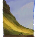 Jackie Droujko Instagram – Another quick plein air.