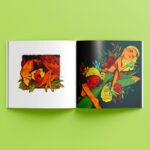 Jackie Droujko Instagram - So excited to announce my first artbook: Allure! 😭 Blood, sweat, tears, and lots of customer support calls went into making this book, I hope you will all love it as much as I do. Shop link in bio! ✨