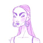 Jackie Droujko Instagram - I laugh when I look at this one. #gigihadid #caricatureresolution
