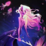 Jackie Droujko Instagram – I made this painting last year for CDQ! So cool to be on the cover. Check back this Friday to watch some process! #mermay #mermaid #characterdesign