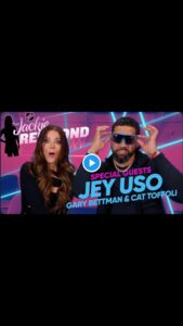Jackie Redmond Instagram - WHAT’S A GROCERY STICK & HOW DO U CHIRP!? 💀🏒🥅 Jey USO talking hockey slang is the crossover you didn’t know you needed. 💀😂 WATCH THE FULL INTERVIEW AT THE LINK IN BIO! 🙌🏻 #wwe #nhl #nhlhockey #wweraw #smackdown #jeyuso #mondaynightraw